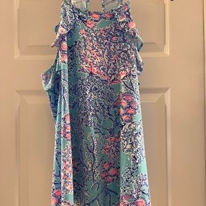 Lilly Pulitzer Ruffle Tank Top